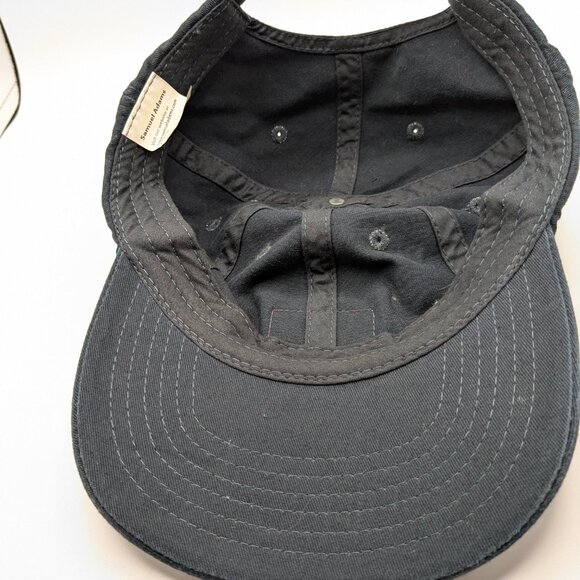 Samuel Adams Official Merchandise Hat, 100% Cotton, Blue, Adjustable Buckle Back - Picture 5 of 8